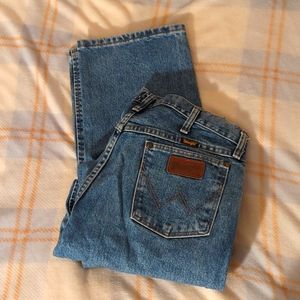 Wrangler 47MWZ Regular Fit Jeans size 33x32